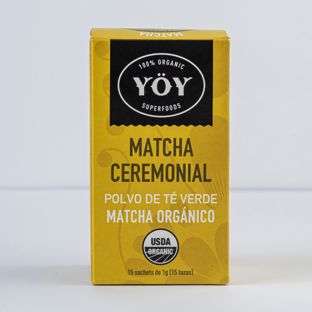 Matcha Ceremonial YÖY - Caja Sachets 15 g - Pág. Web - 1