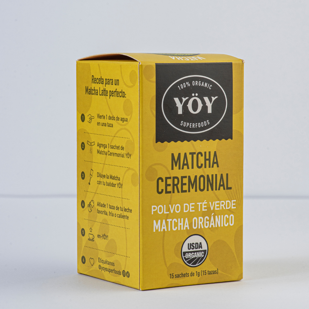 Matcha Ceremonial YÖY - Caja Sachets 15 g - Pág. Web - 3