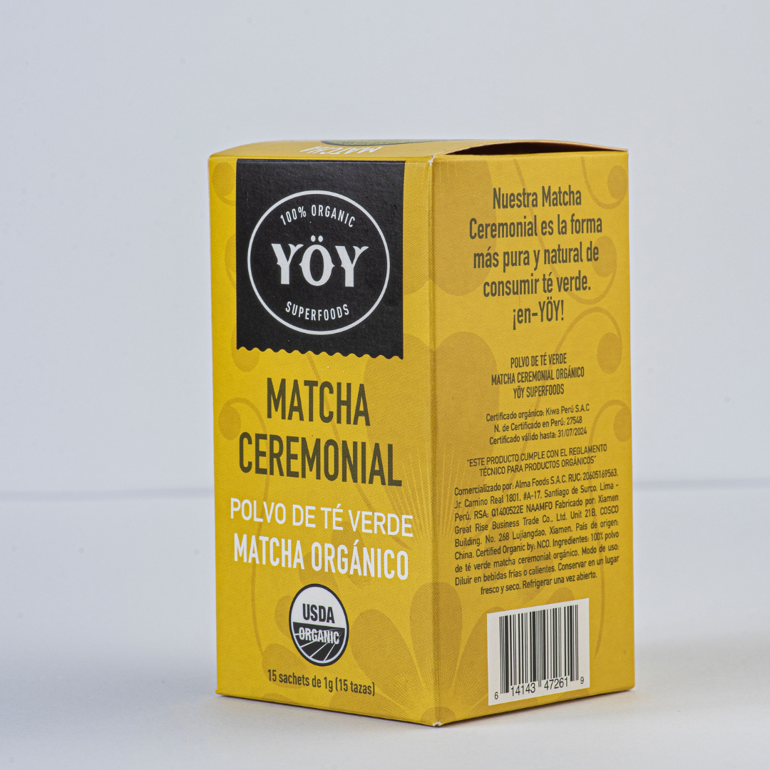 Matcha Ceremonial YÖY - Caja Sachets 15 g - Pág. Web - 4