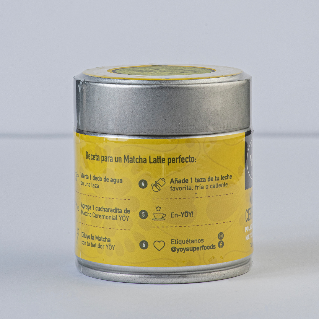 Matcha Ceremonial YÖY - Pomo 30 g - Pág. Web 3